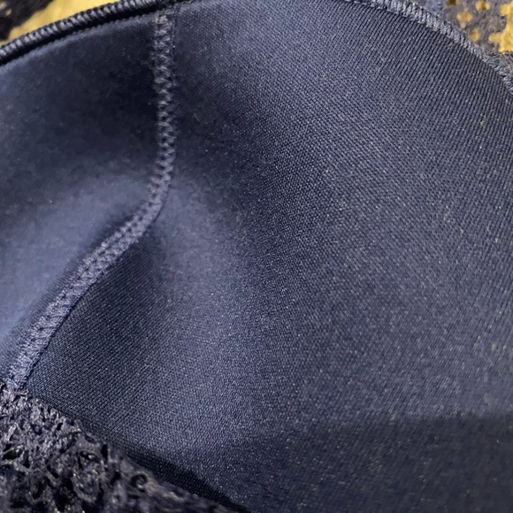 Victoria Secret Navy Lace Bralette (Size M) - Picture 4 of 5